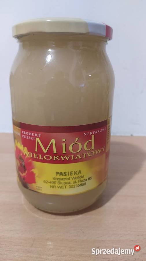 Miód Słupca sprzedam