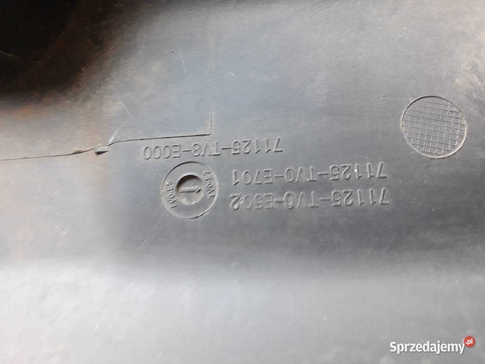 HONDA CIVIC IX OSŁONA GÓRNA PASA PRZÓD wielkopolskie Międzychód