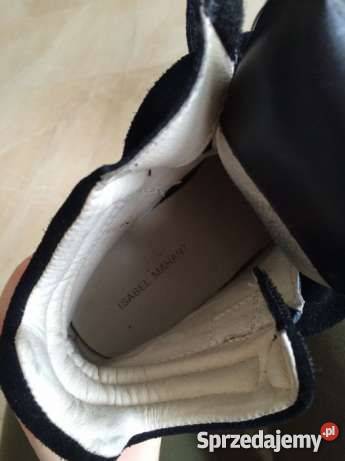 Nowe sneakersy Isabel Marant Zamsz