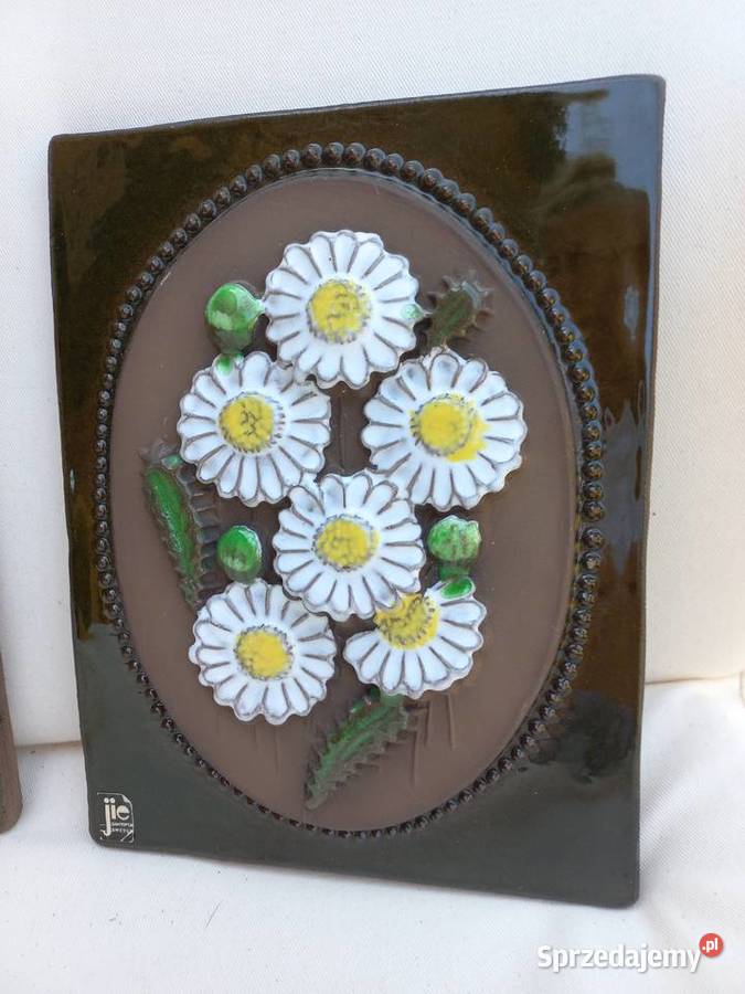 Obraz ceramiczny JIE Gantofta 2 Szwecja kwiaty