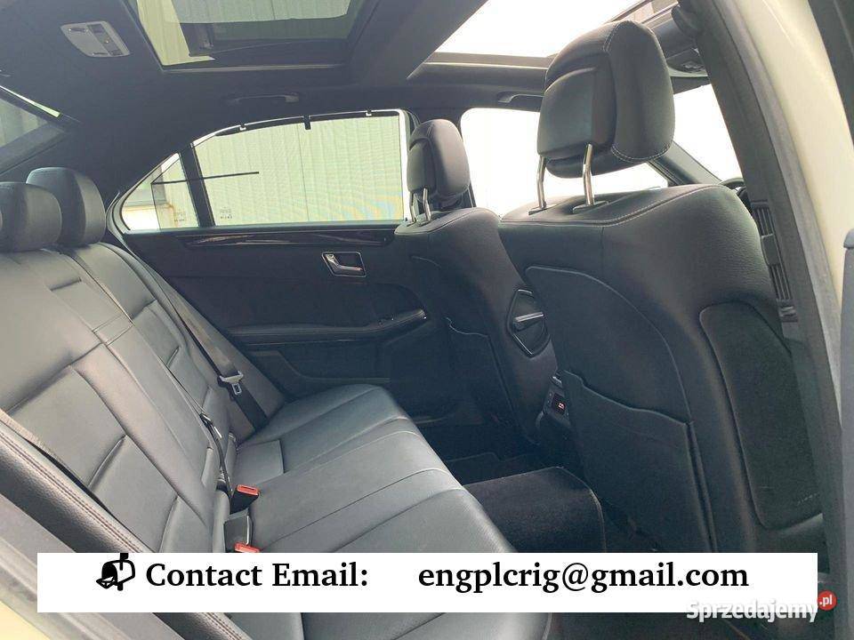 2011 MercedesBenz E 220 Avantgarde AMG Package diesel Warszawa sprzedam