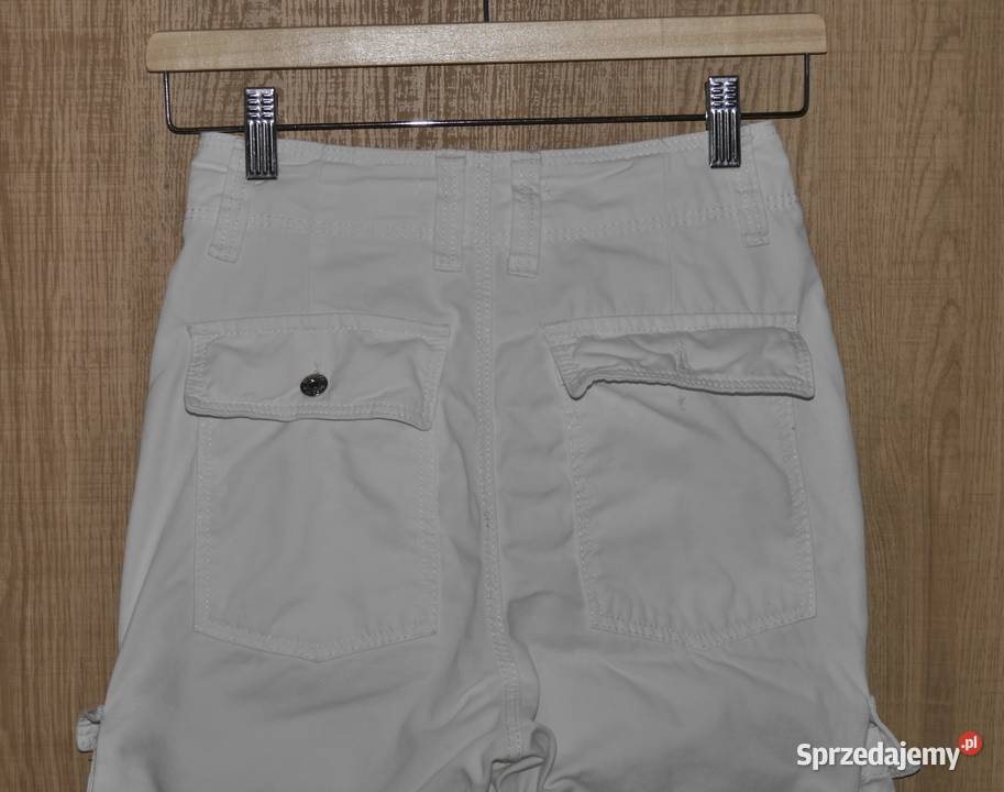 Bershka Cargo świetne spodnie bojówki 32 XXS Wrocław