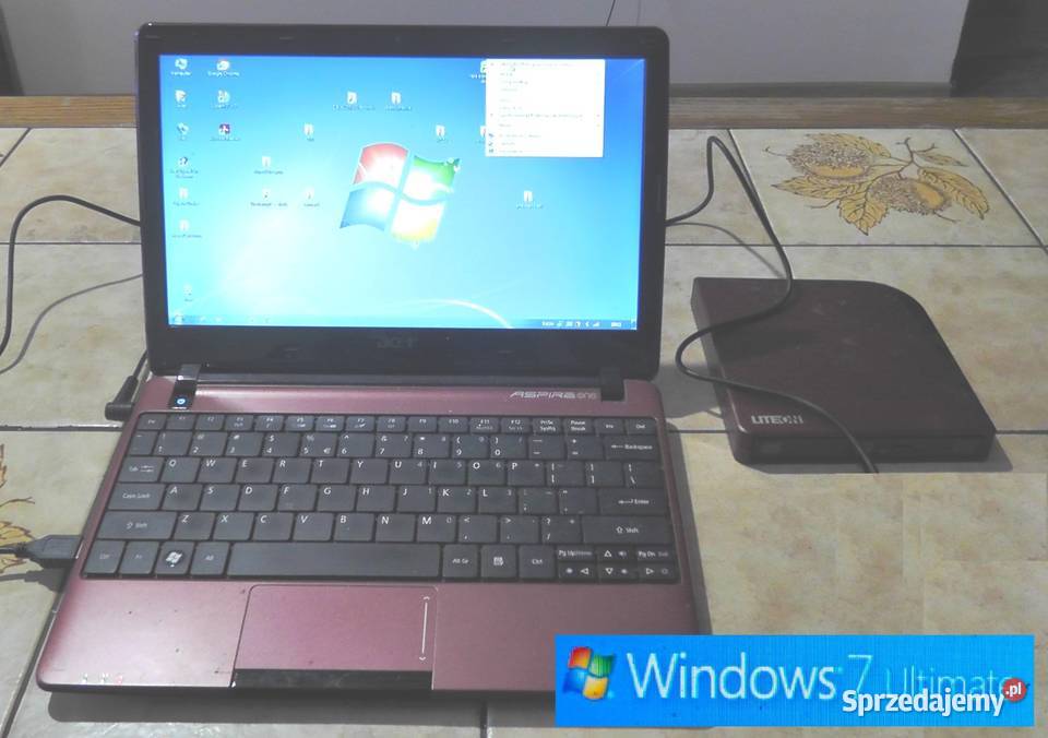 ACER ONE mały laptop SSD 500GB DVD HDMI 2x Katowice