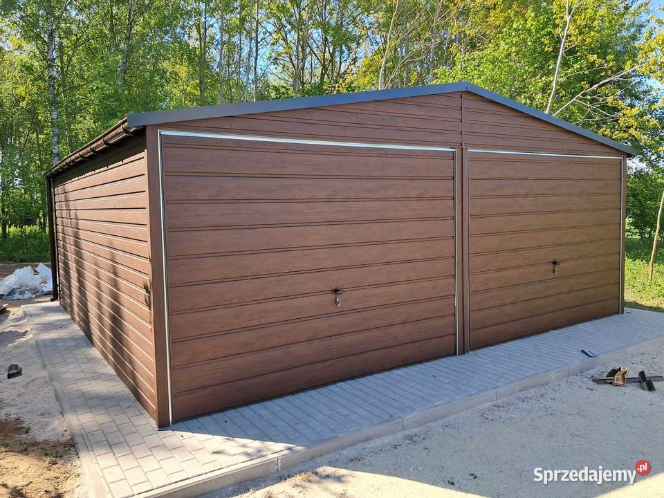 Garaż blaszany 6x58 Wzmocniony PROFILAMI Wejherowo sprzedam
