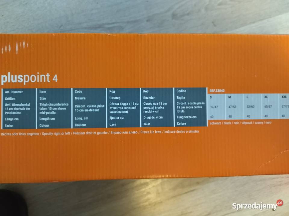 Pluspoint4 Funkcjonalna orteza stawu kolanowego Zielona Góra