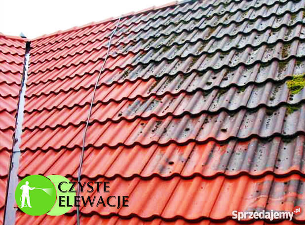 Mycie dachu czyszczenie zadaszenia usuwanie podlaskie Białystok