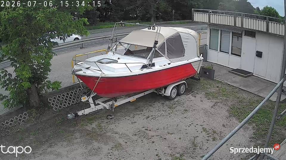 Motorówka z przyczepą i silnikiem Grudziądz