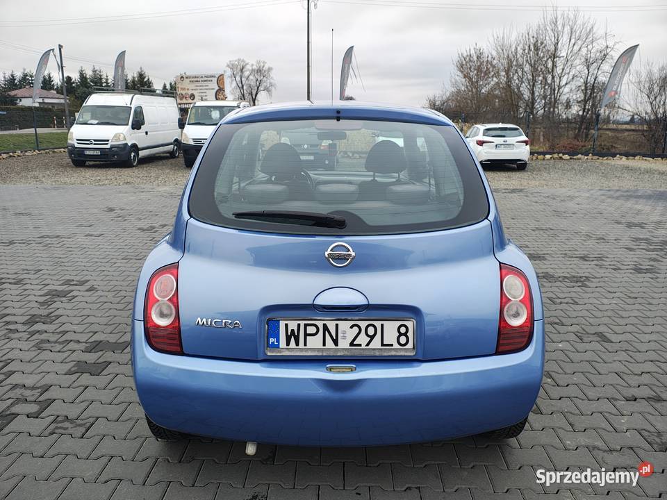 NISSAN MICRA 12BENZYNA ZAREJESTROWANY Zarszyn sprzedam