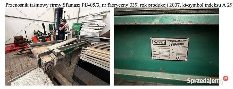 Syndyk sprzeda ruchomości Pozostałe Obrażejowice