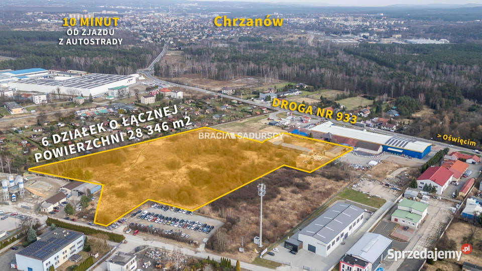 Działkę sprzedam 28346m2 Chrzanów Sprzedaż
