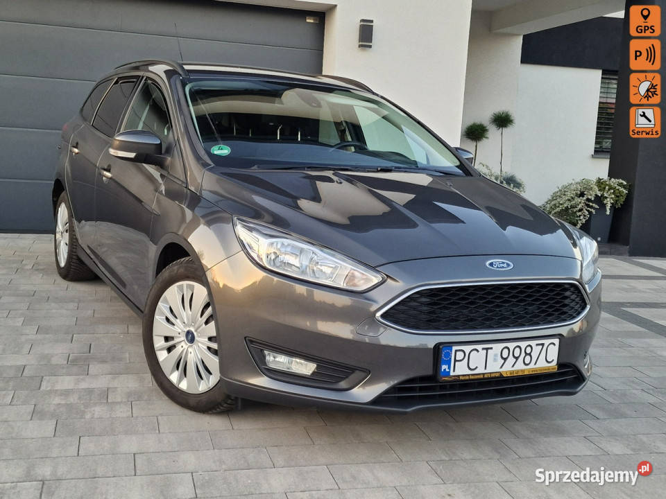 Ford Focus BEZWYPADKOWY duża nawi SYNC nowy elektryczne lusterka Czarnków sprzedam