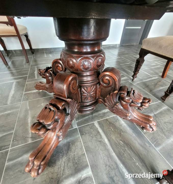 STÓŁ i 4 KRZESŁA Nysa