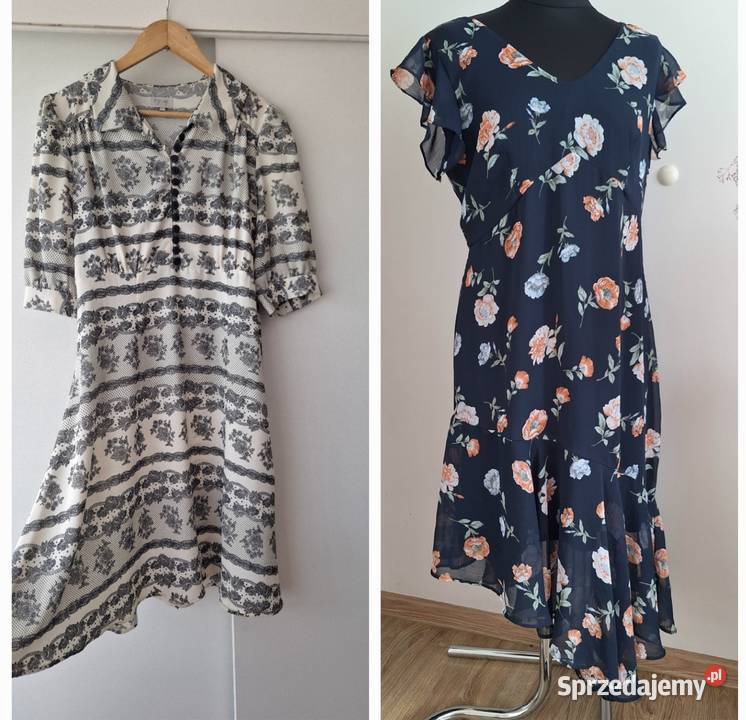 Zestaw długa sukienka midi asymetryczna 2 sztuki szary/srebrny Kraków