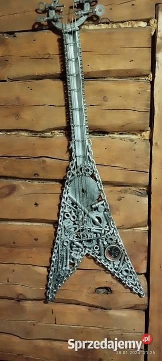 GITARA ze stali śląskie Cynków sprzedam
