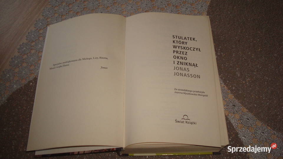 Stulatek który wyskoczył okno Jonasson js