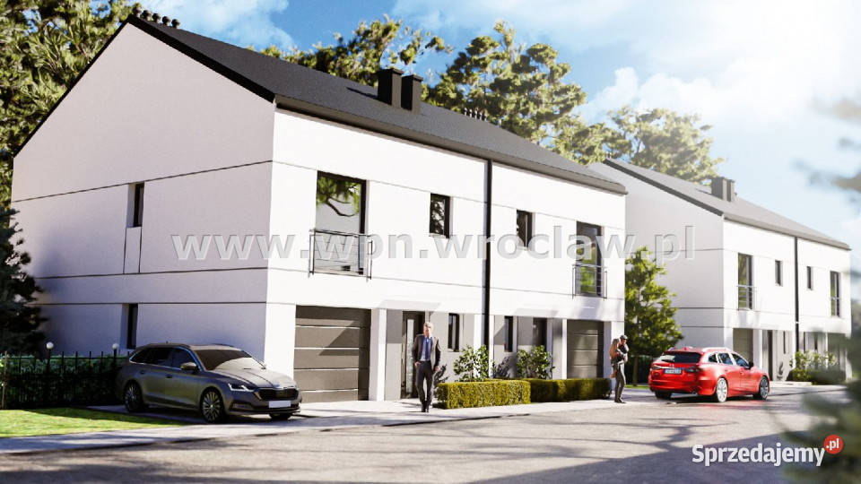 Dom bliźniak 1264m2 JelczLaskowice Jelcz-Laskowice