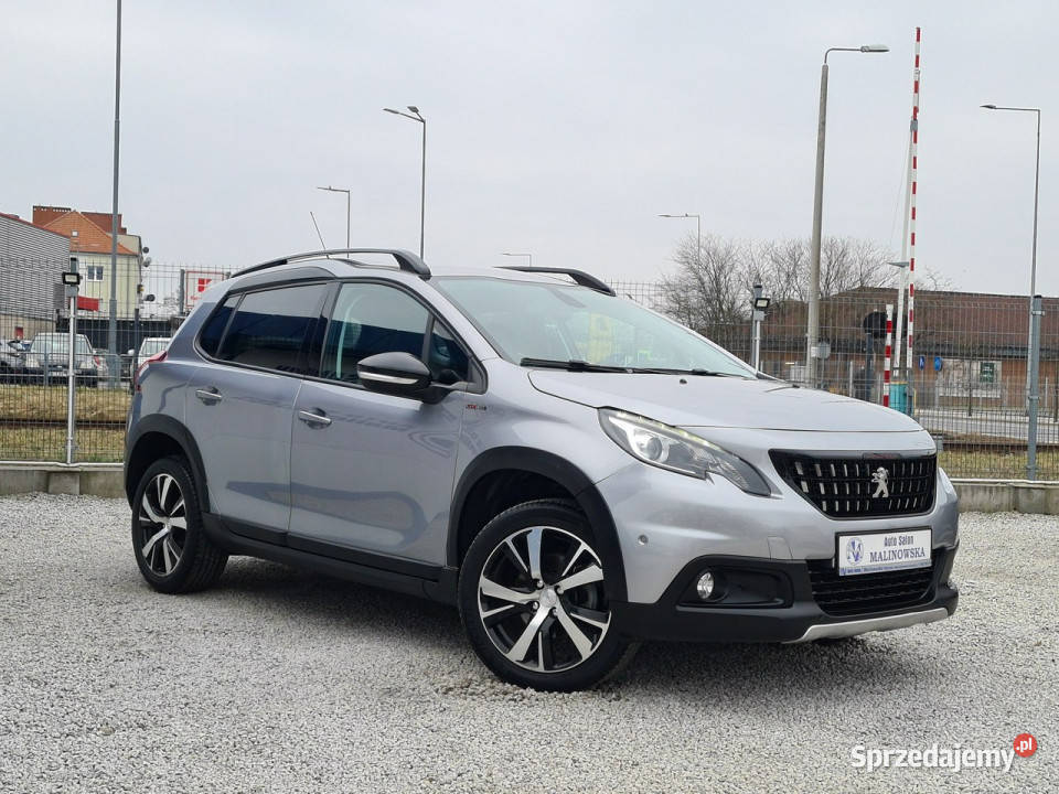 Peugeot 2008 GTLine Navi 2xPDC Kamera Led Rok produkcji 2018 Wągrowiec