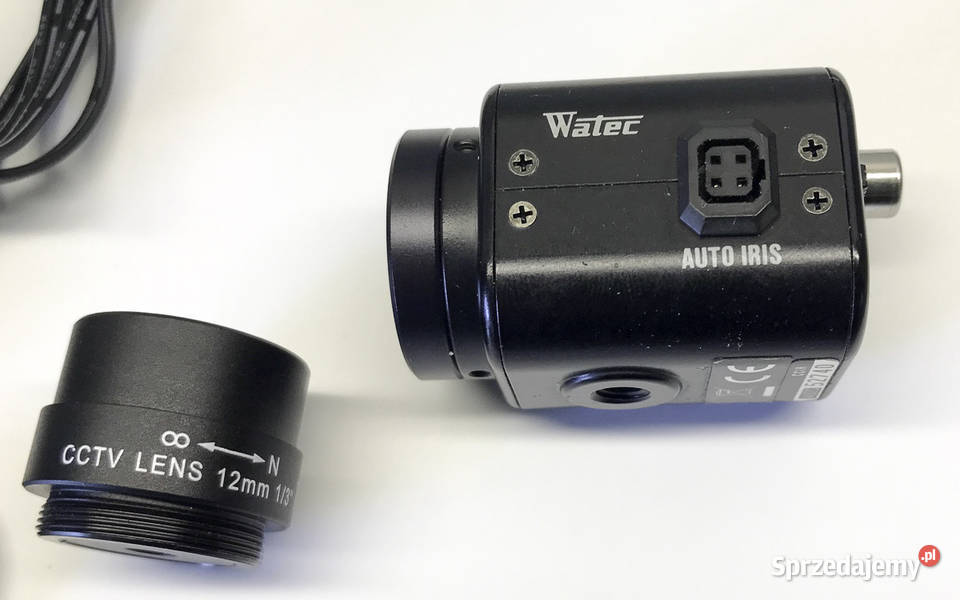 WATEC WAT-902B 1/3 CCD 0.003lx 低ノイズ超高感度 モノクロ