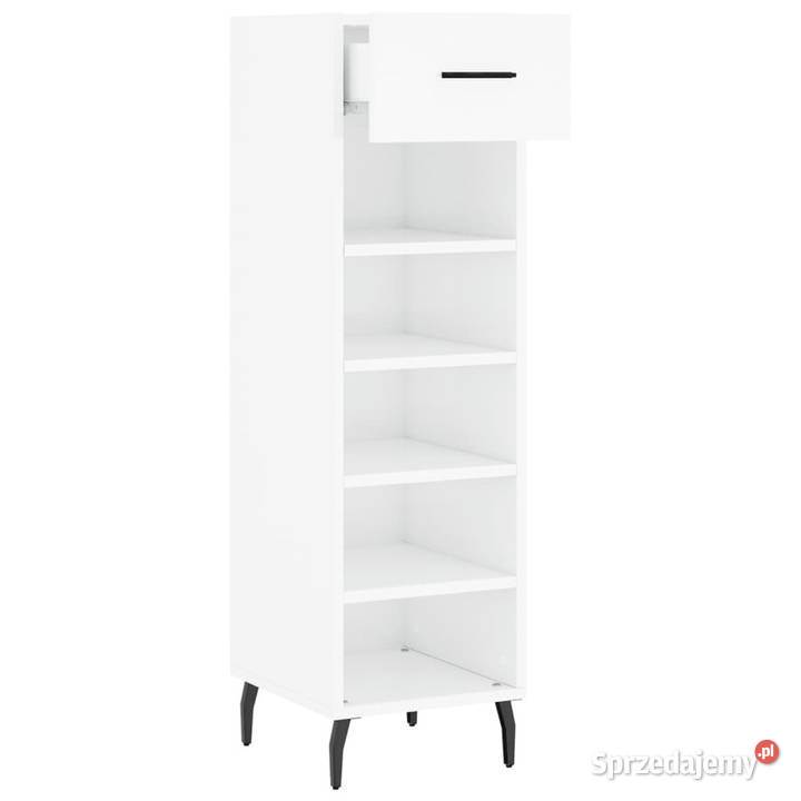 Szafka na buty wysoki połysk biała 30x35x105 mazowieckie Warszawa sprzedam