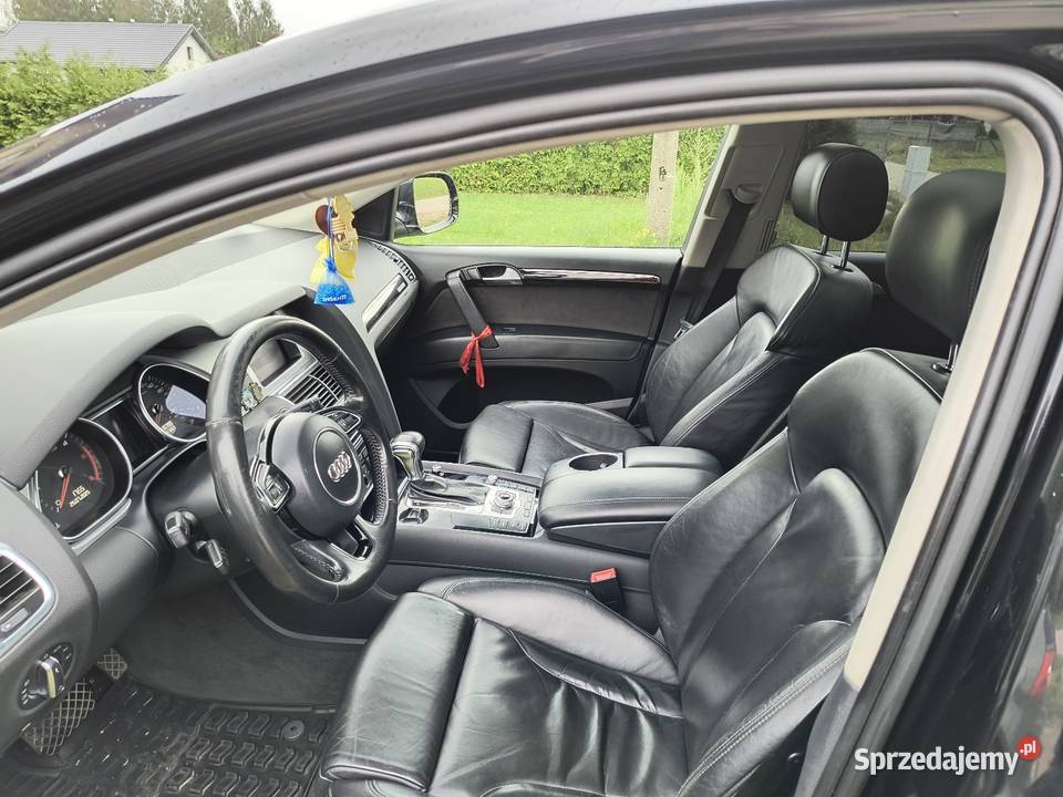 Audi Q7 SLine salon polska drugi właściciel wielofunkcyjna kierownica podlaskie Bielsk Podlaski