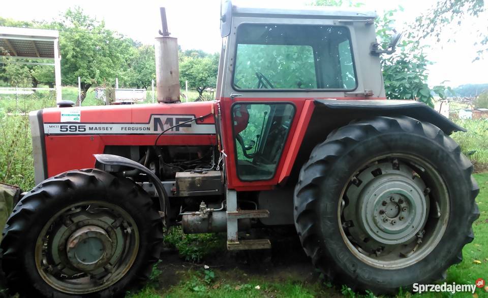 Ciągnik rolniczy Massey Ferguson MF 595 MKII 4x4 nieuszkodzony lubuskie Gądków Mały