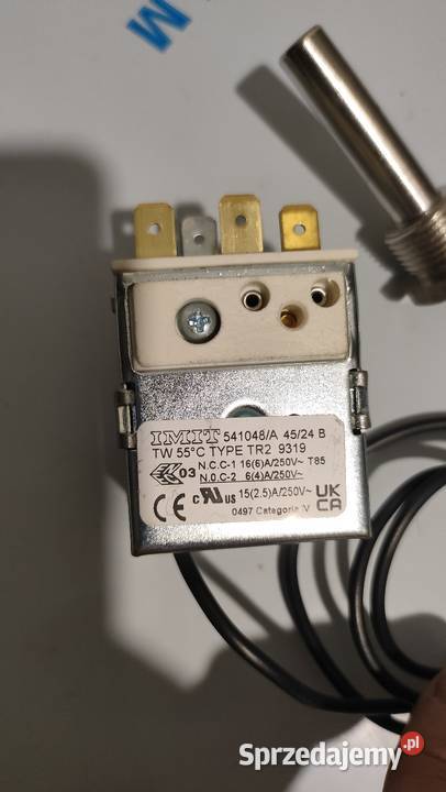 Termostat zmywarka wyparzarka silanos whirlpool Młynki