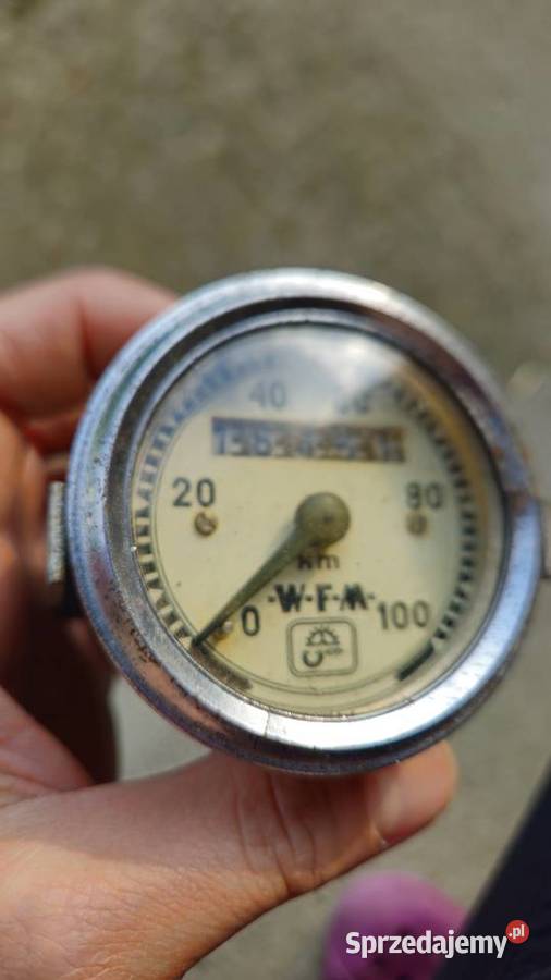 Licznik wfm s34 1964 oryginał sprawny wsk shl wielkopolskie Ostrzeszów