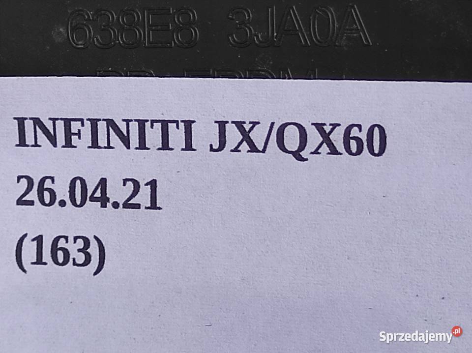 OSŁONA BŁOTNIKA PRAWEGO GÓRNA INFINITI QX60 JX Części samochodowe Nowy Tomyśl
