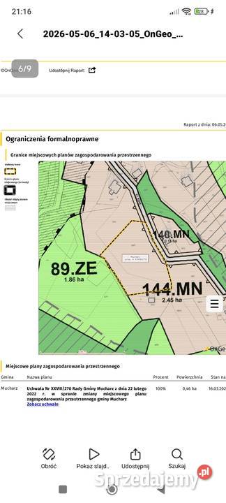 Sprzedam piękną i uzbrojona działkę budowlaną w Andrychów