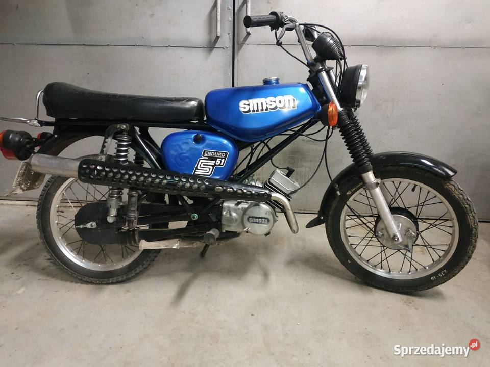 Simson S51 s85 benzyna Łańcut