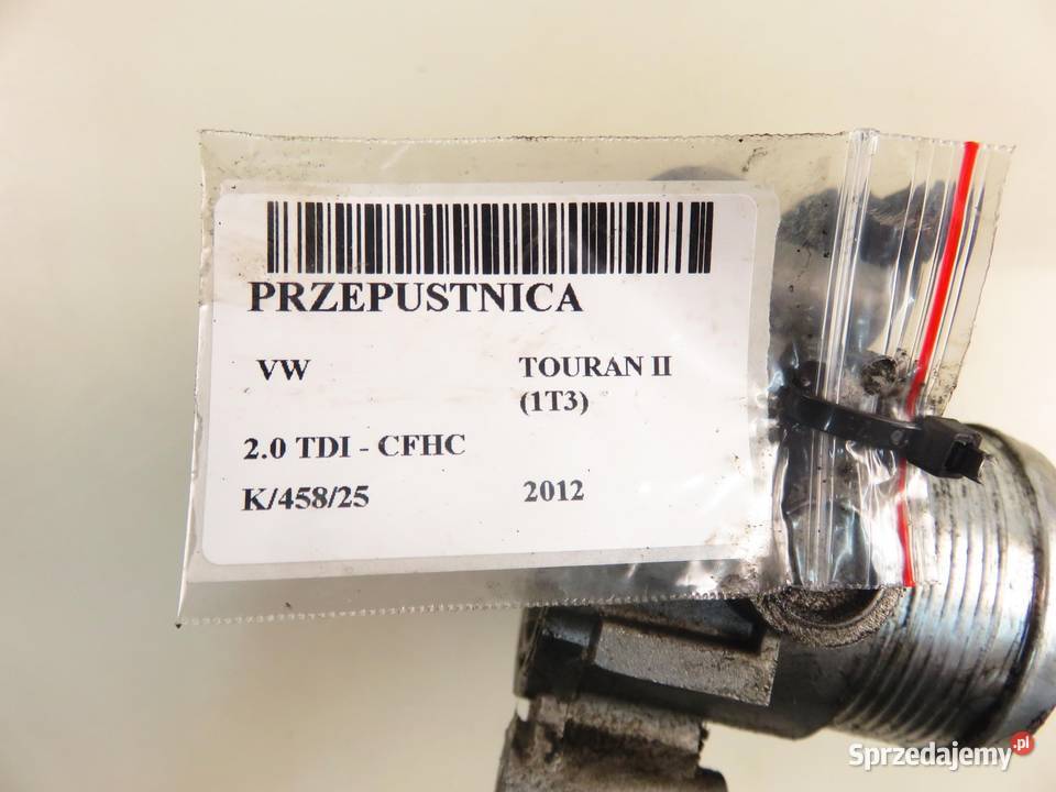 PRZEPUSTNICA VW TOURAN II 1T3 20 TDI CFHC