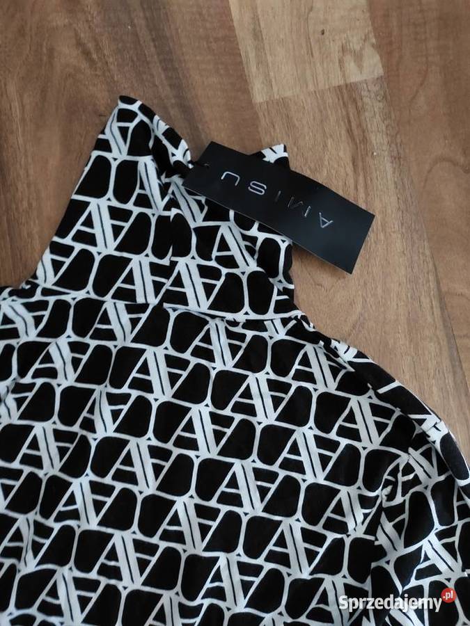 Golf Nowy Amisu L biało czarny