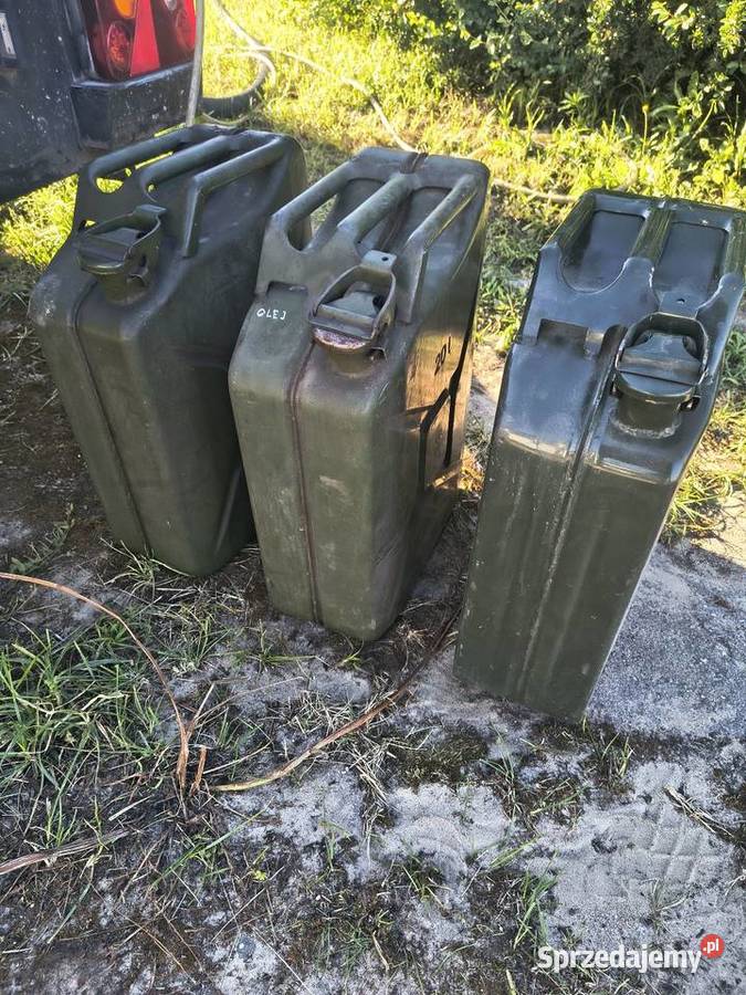 Kanister 20 l metalowy dolnośląskie Wrocław