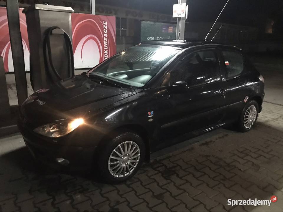 Peugeot 206 czarny Wrocław