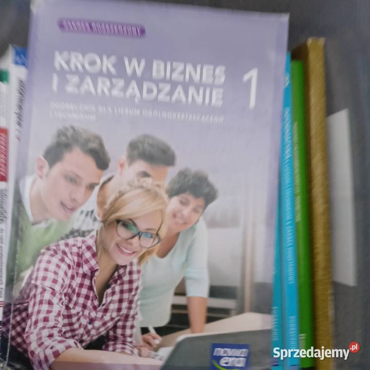 Krok w biznes i zarządzanie 1 wydawnictwa Nowa tradycyjny podręcznik Gdańsk