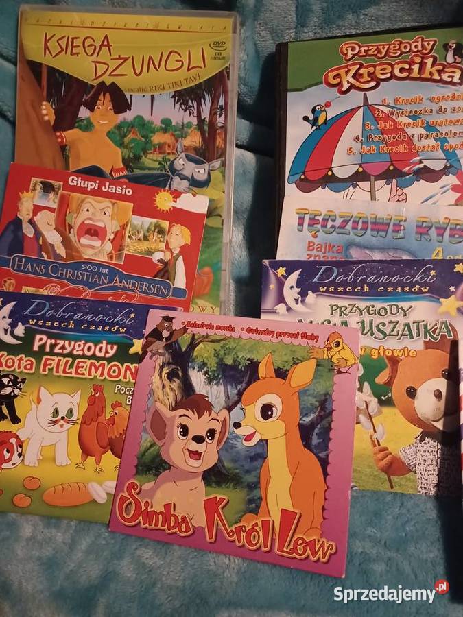 Bajki filmy dzieci DVD ok 100 Łódź