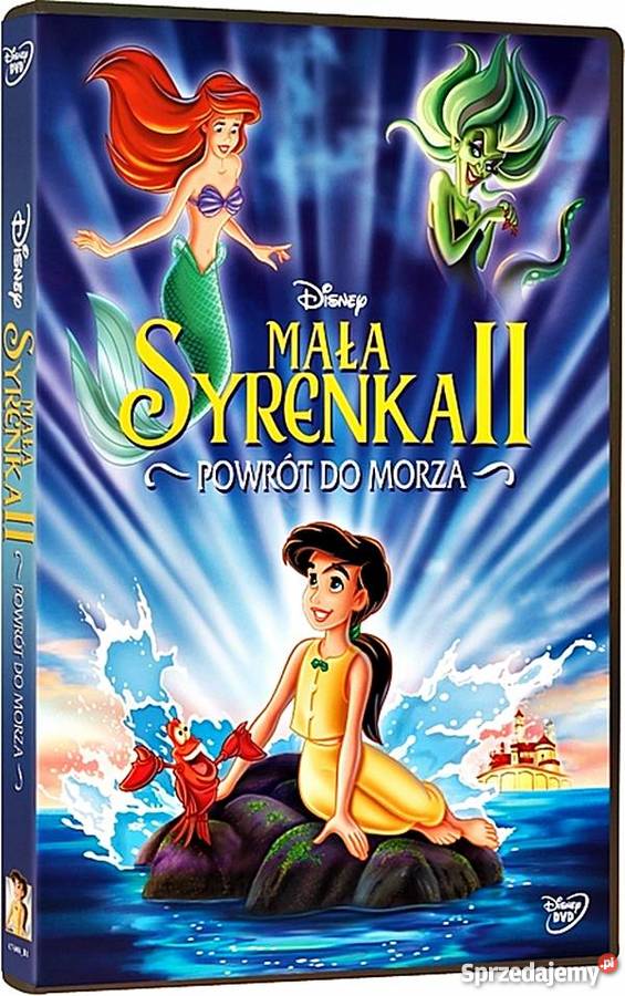 MAŁA SYRENKA II POWRÓT DO MORZA DISNEY Kalisz