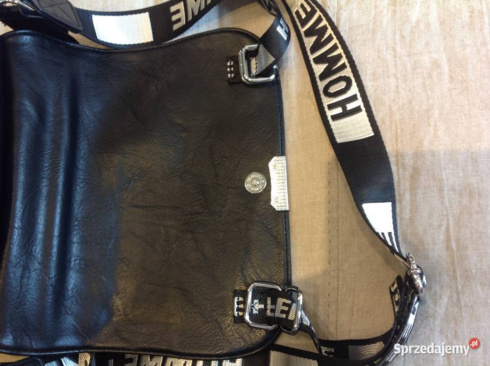 Listonoszka Skórzana Czarna Torebka Damska lubuskie