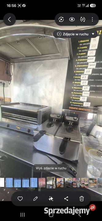Przyczepa gastronomiczna 2 w 1 Czerwionka-Leszczyny