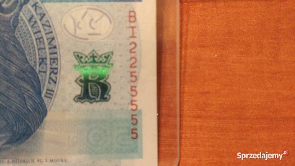 Banknot 50 kolekcjonerski złoty numer seria BI Opole sprzedam