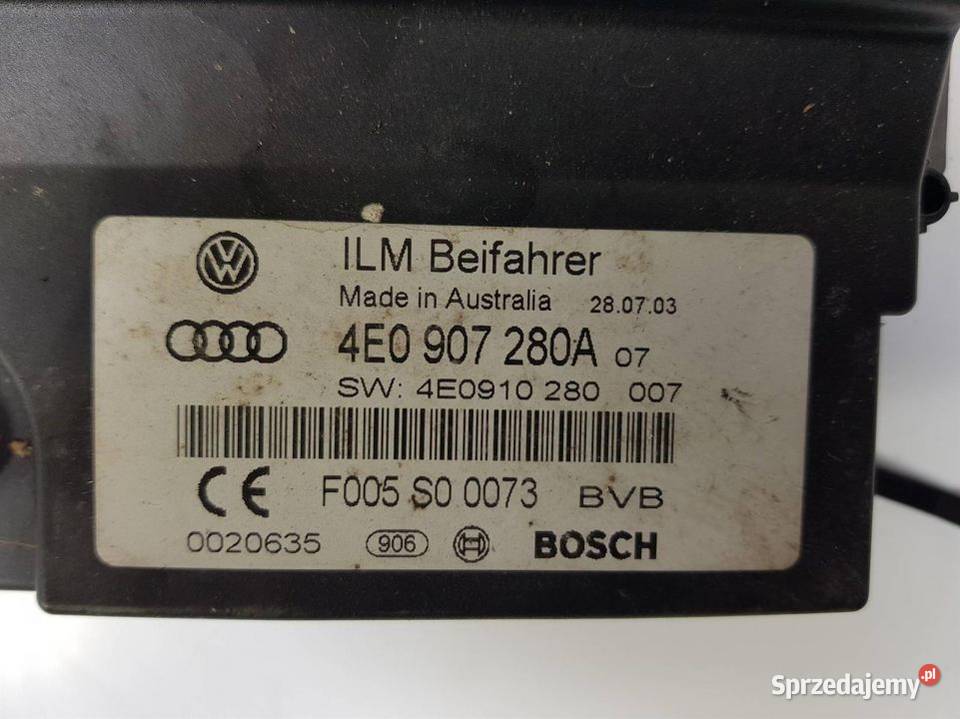 MODUŁ AUDI A8 42 4E0907280A Lipno