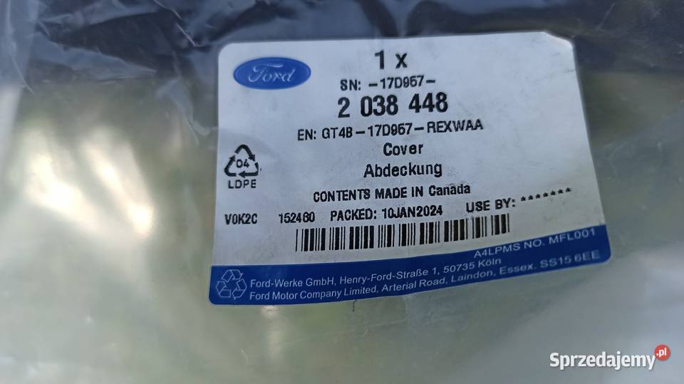 Zderzak przód Ford Edge wersja EU oryginalny Grójec sprzedam