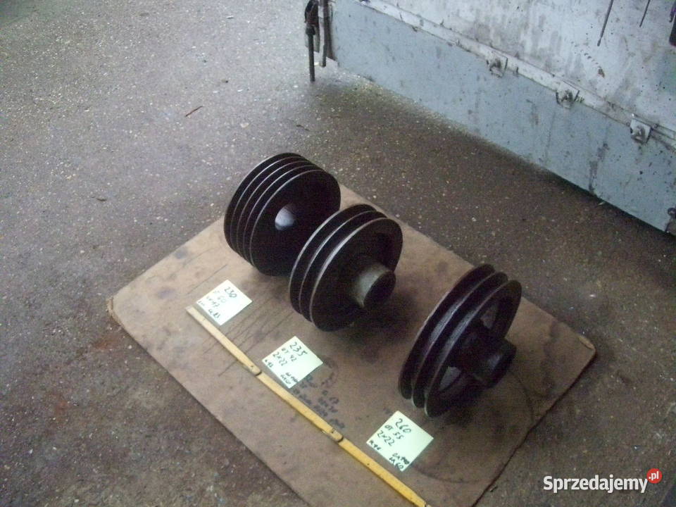 koła pasowe duże 230mm 260mmkoła zębate Zielona Góra