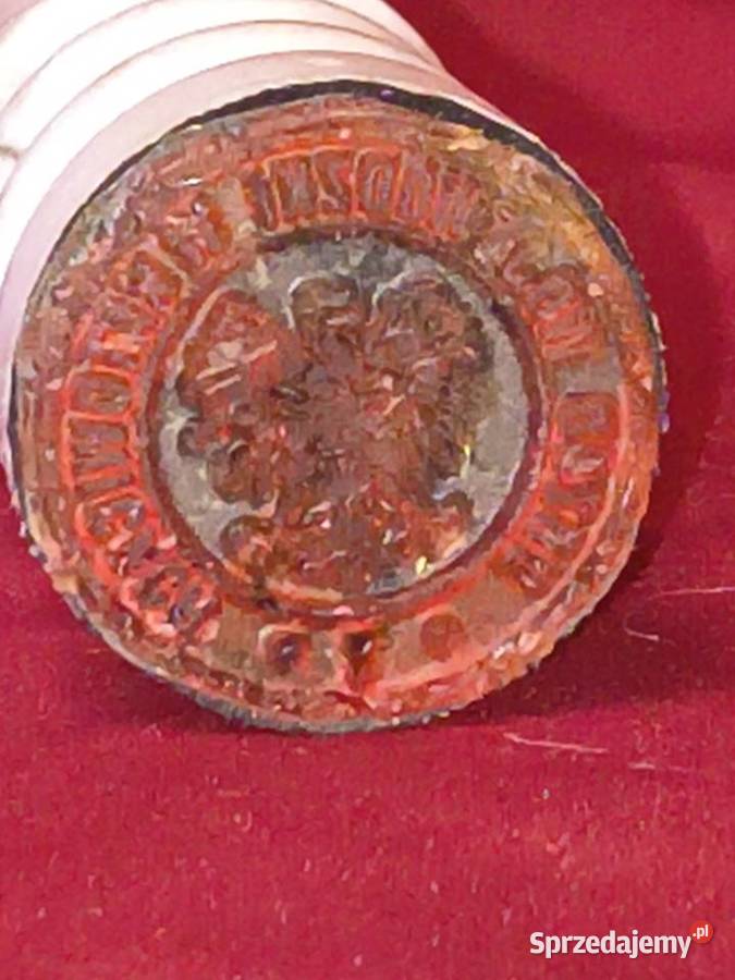 stara polska pieczątka Antyki, Sztuka, Kolekcje łódzkie Chorzew sprzedam