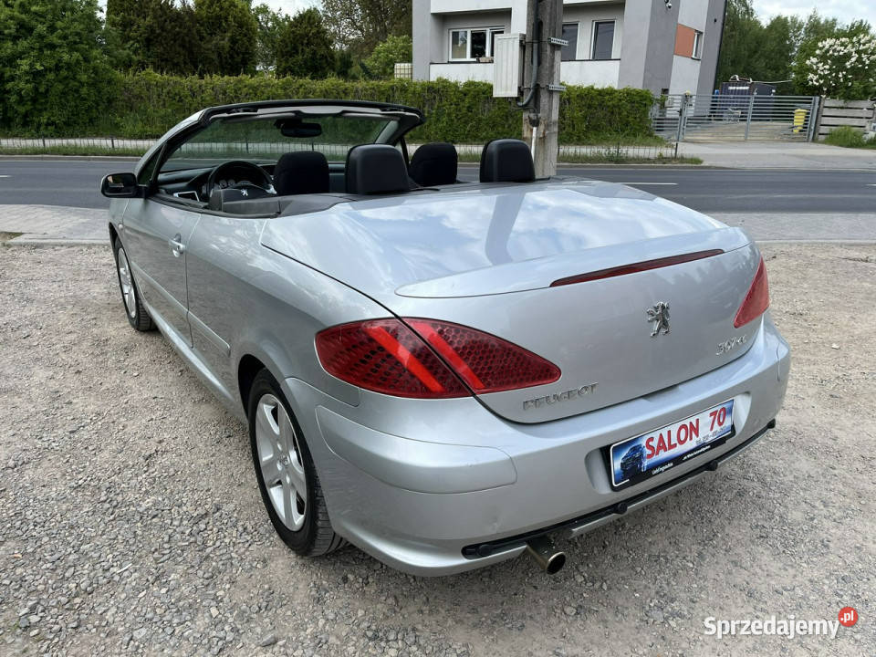 Peugeot 307 CC 20 Klima Alu El szyby KS Serw Bez Rok produkcji 2004 śląskie Częstochowa