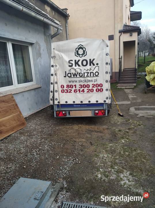 przyczepa niewiadów burtowe