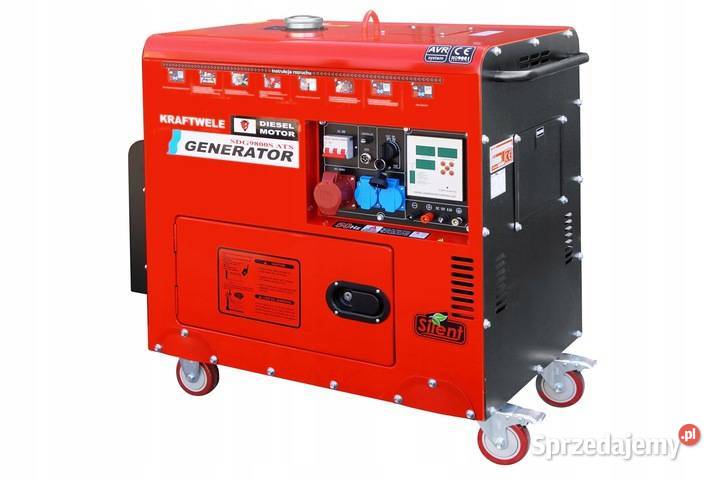 AGREGAT GENERATOR PRĄDOTWÓRCZY 98 KW WYCISZONY Spalinowe Ząbkowice Śląskie