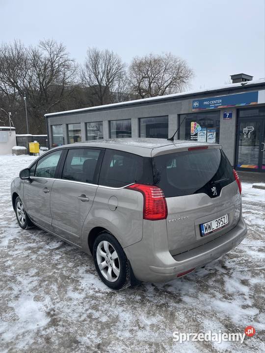 Peugeot 5008 16 Hdi 7 osób zamiana poduszka powietrzna Warszawa