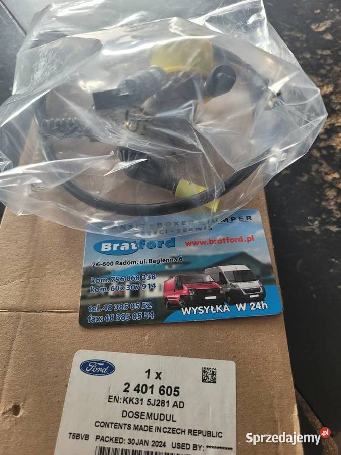 Wtryskiwacz ADBLUE Ford Transit KK315J281AD