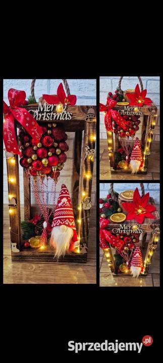 Stroiki świąteczne bożonarodzeniowe ze skrzatami Wyposażenie wnętrz kujawsko-pomorskie Czarże